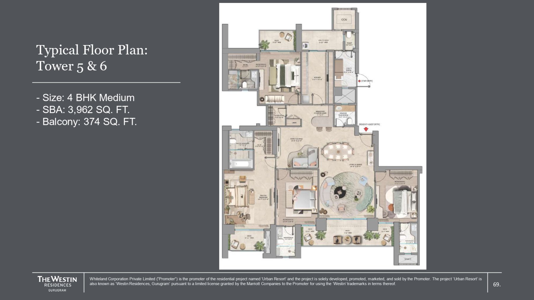 4BHK MEDIUM