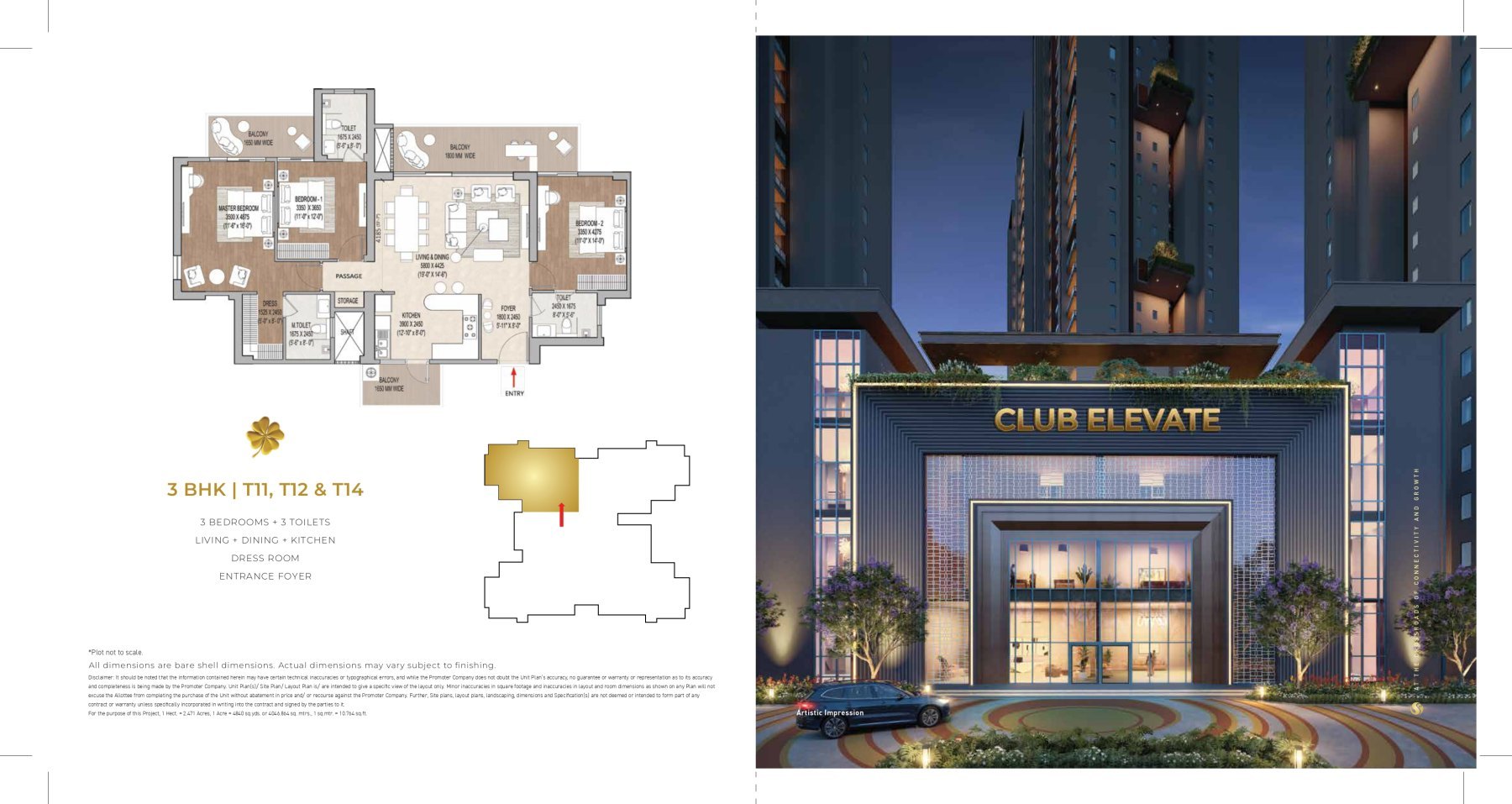 3BHK TYPE 1