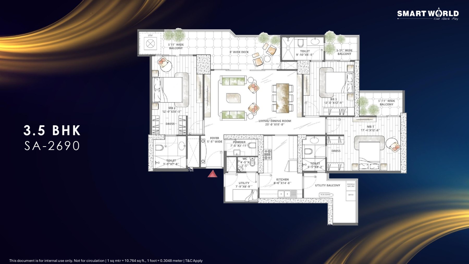 3BHK TYPE 2