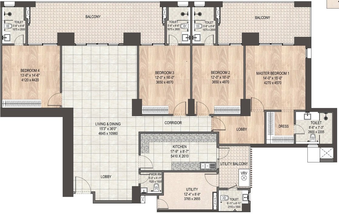 4BHK+SER